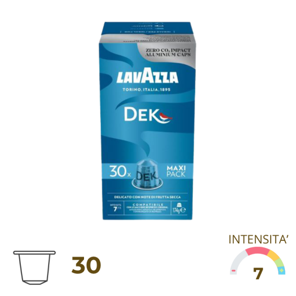 30 Lavazza dek