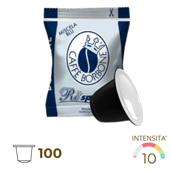 100 Respresso Blu