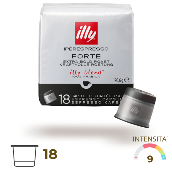18 Illy Iperespresso Forte