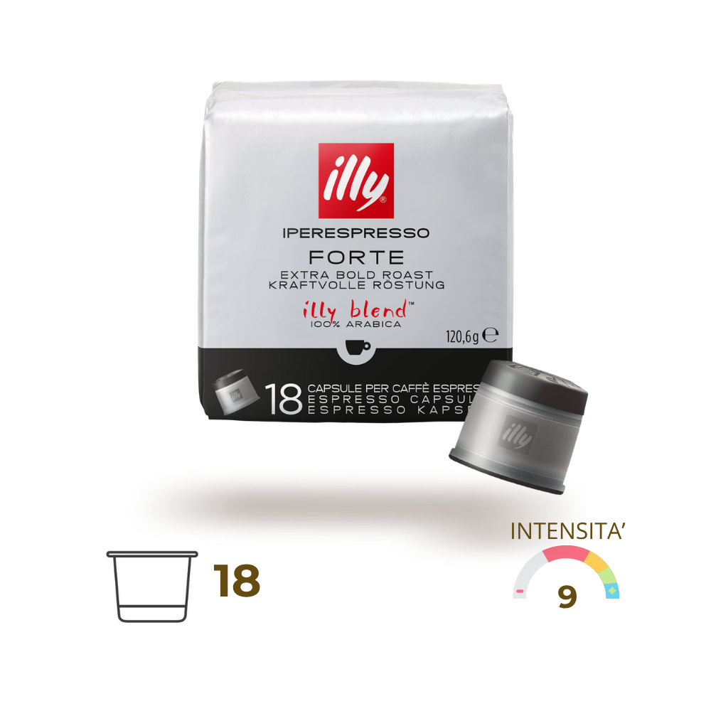 18 Illy Iperespresso Forte