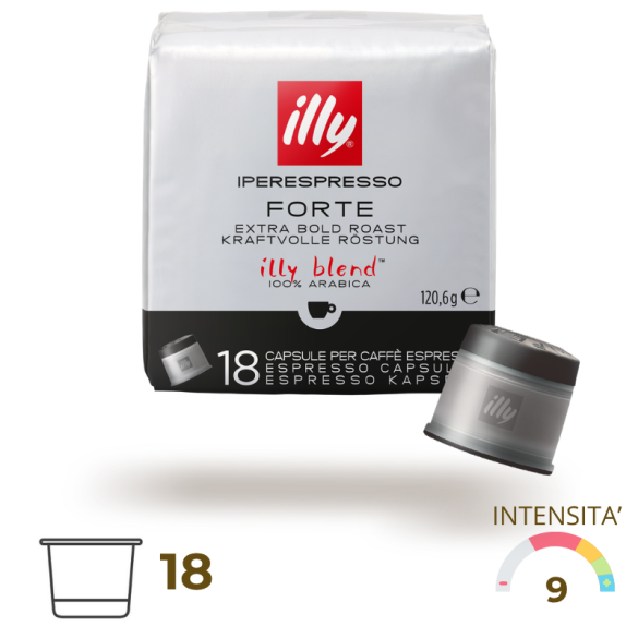 18 Illy Iperespresso Forte